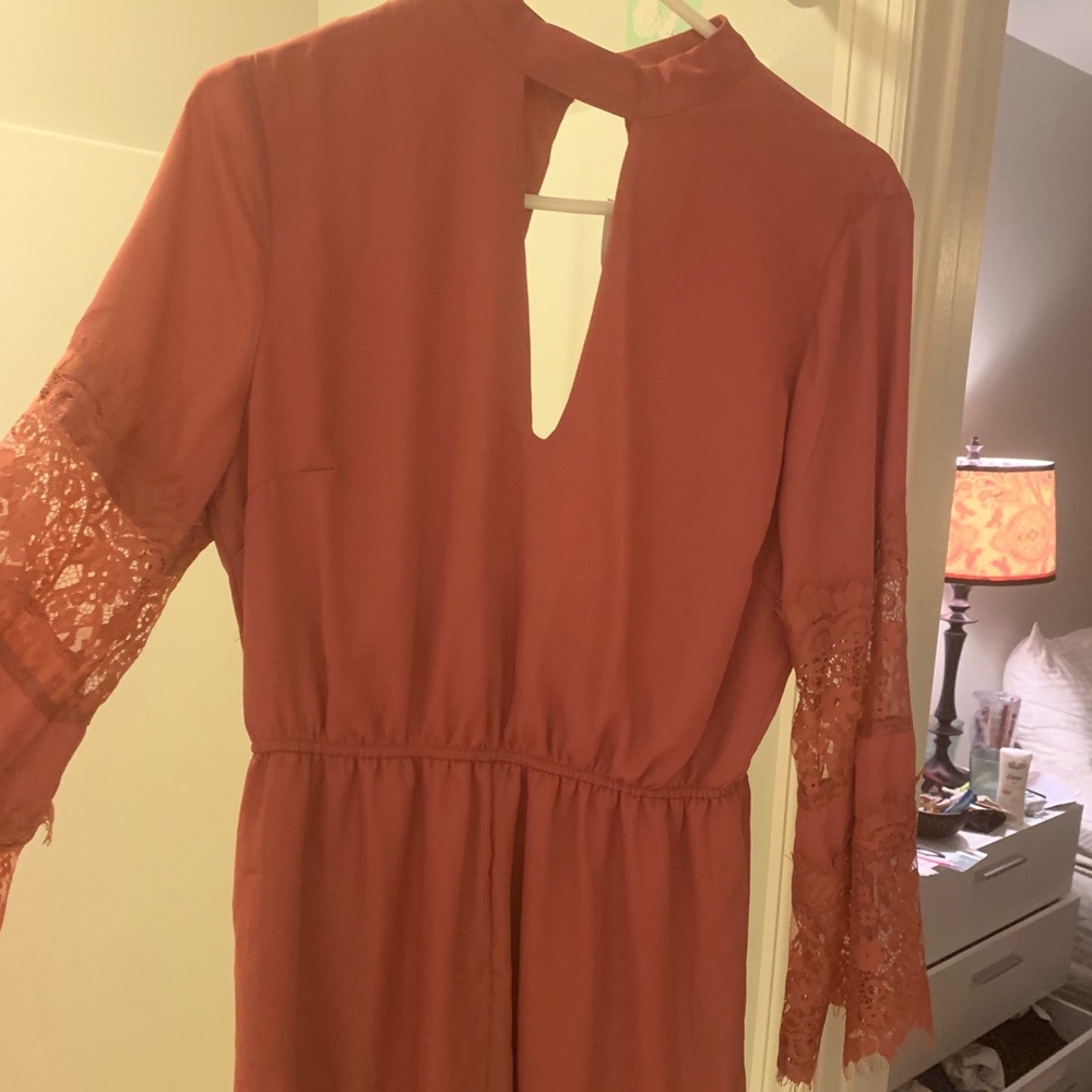 Rust colored romper